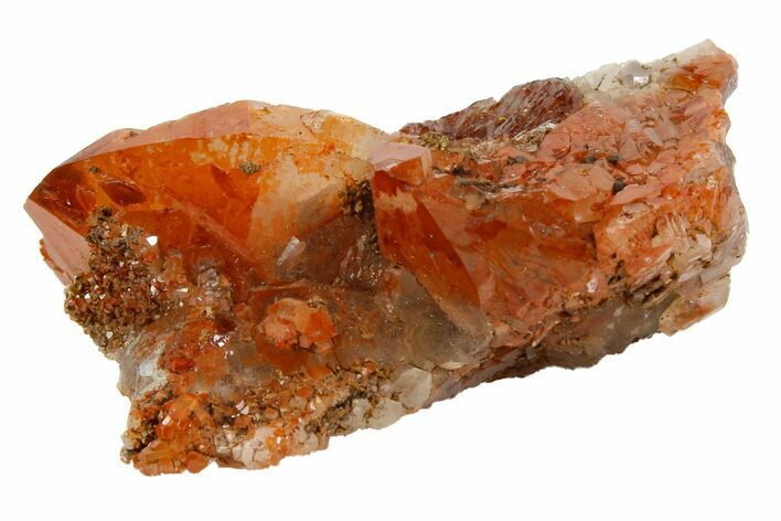 Amethyst Cluster with Hematite - Thunder Bay, Ontario #164303